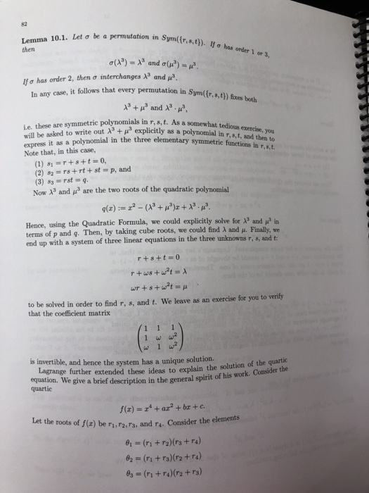 Solved 2a Write Out A3 3 Explicitly As A Polynomial In R Chegg Com