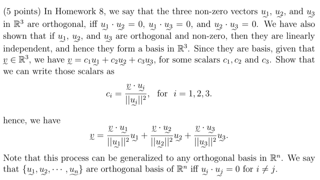 Solved 5 Points In Homework 8 We Say That The Three No Chegg Com