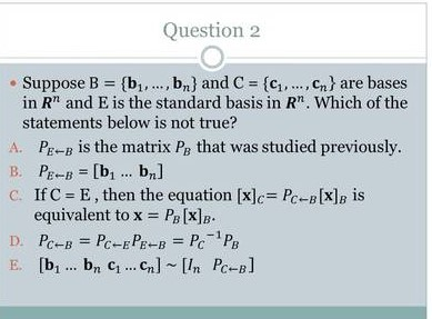 Solved Question 2 Suppose B B1 Bn And C C Cn Chegg Com