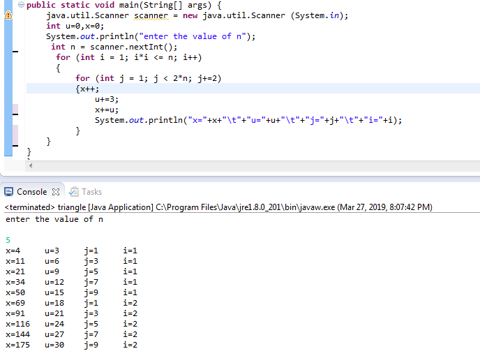 Solved Project Students Write Program Analyze Nested Java Loops Output Big O Notation Estimate So Q