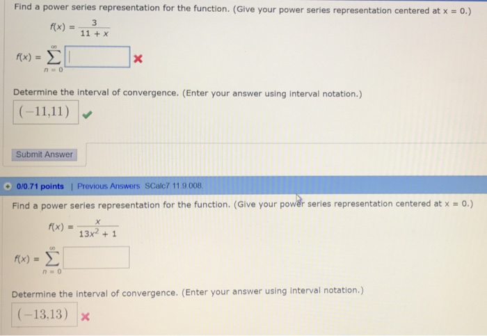 Solved Find A Power Series Representation For The Functio Chegg Com