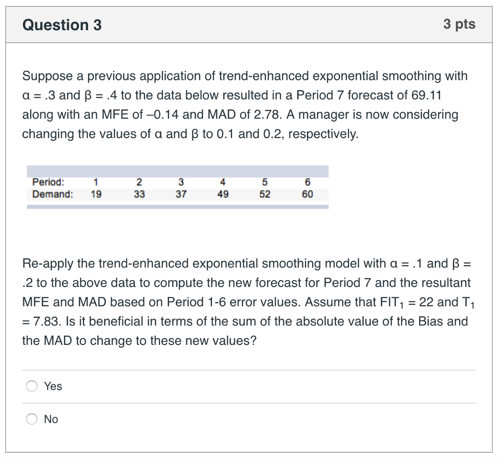Solved Question 3 3 Pts Suppose A Previous Application Of Chegg Com
