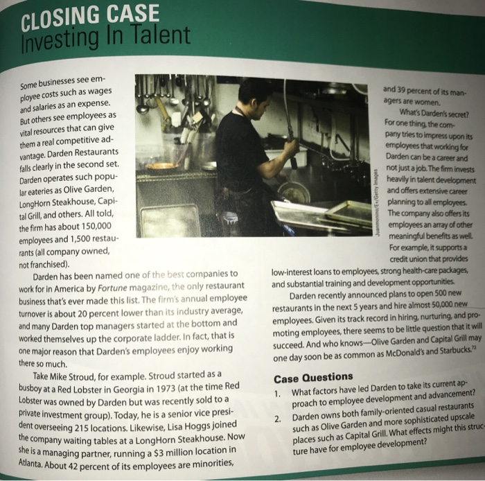 Discuss the environmental impact of darden's global sourcing of fresh fish image