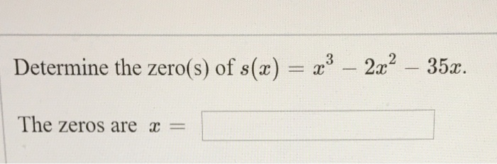 Solved Determine The Zero S Of S 2 P 2x2 352 The Zer Chegg Com