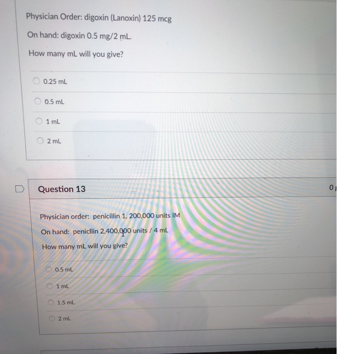 Lanoxin 125 Mcg