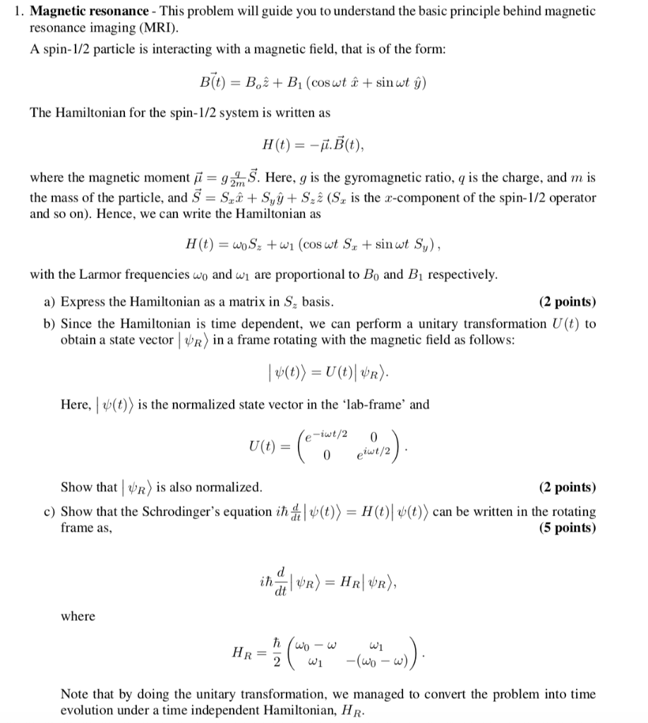 Magnetism - Questions and Answers ​in MRI