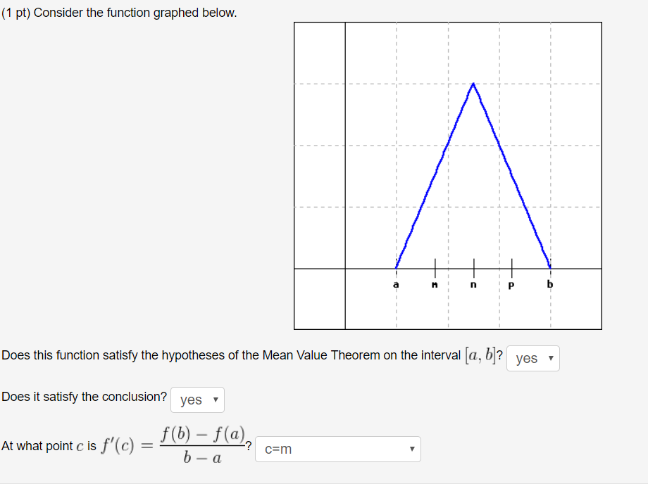 Solved Find All Numbers C That Satisfy The Conclusion Of Chegg Com