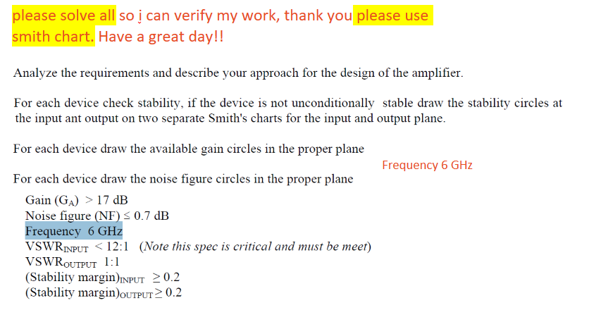 stability circles on smith chart