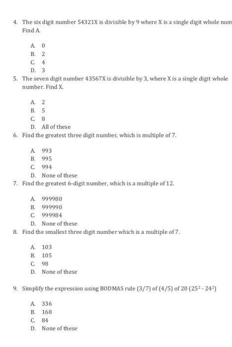 Multiple Choice Choose The Correct Letter And Write Chegg 