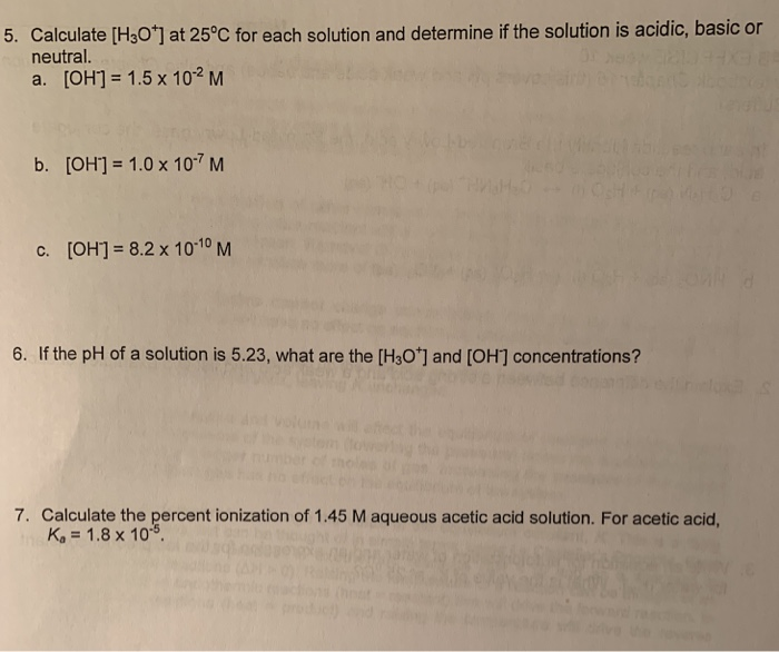 Chemical Equation For The Ionization Of Pyridine C5h5n In