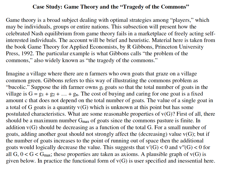 Teaching Game Theory and the Tragedy of the Commons in Middle School -  Population Education