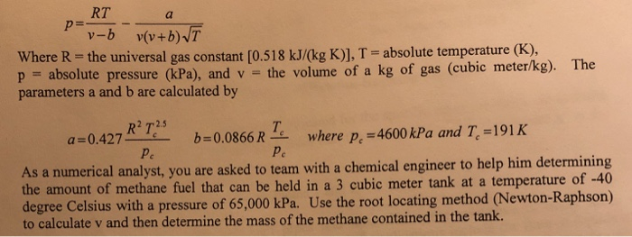 Solved Q2 The Ideal Gas Law Pv Nrt Is A Basic Concept Co Chegg Com