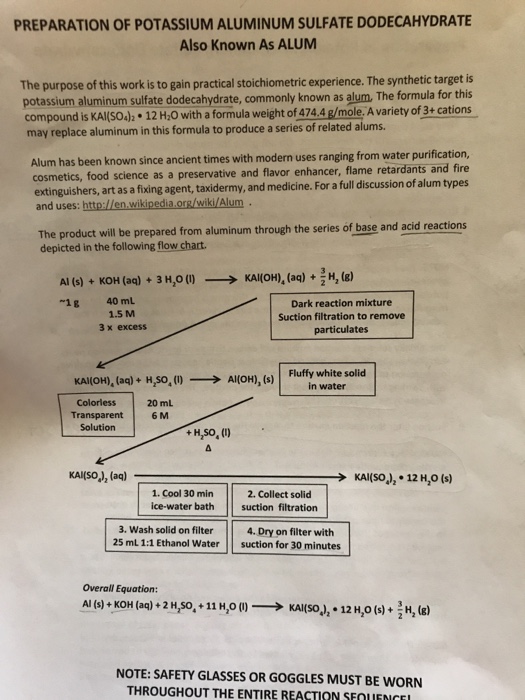 Potassium alum - Wikipedia