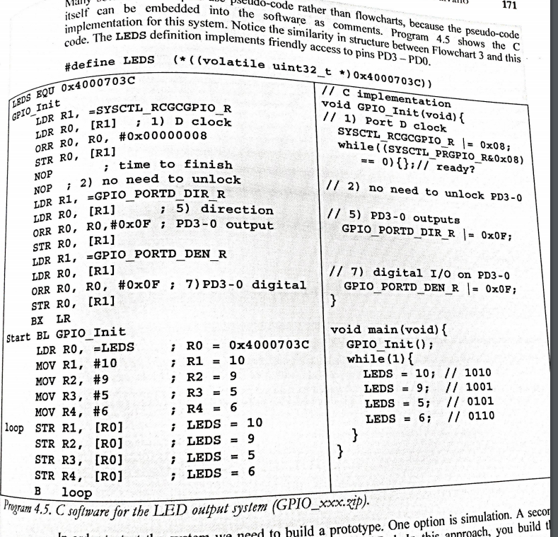 be ldo-code pse el embedded rather t into the software as comments for this system. Notice the similarity in structure beteen