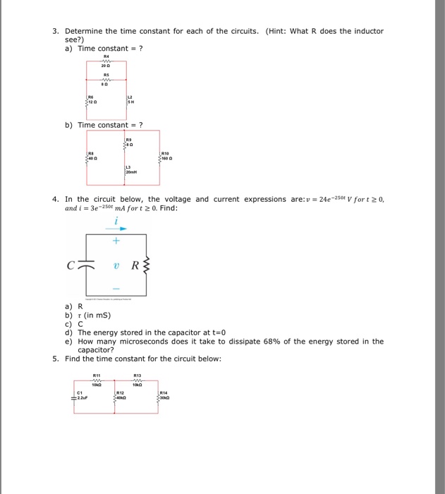 Solved N R Nilsson And Riedel 1 In The Circuit Below The Chegg Com