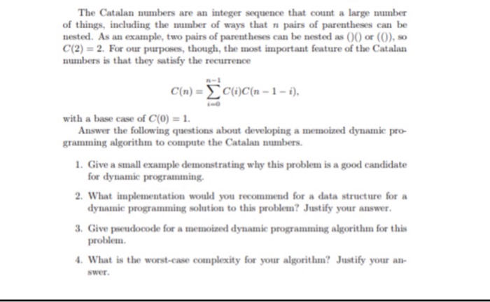 Solved Please Answer All The Following Because I Want To