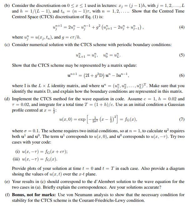 Question 1 Wave Motion Appears In All Branches Of Chegg Com