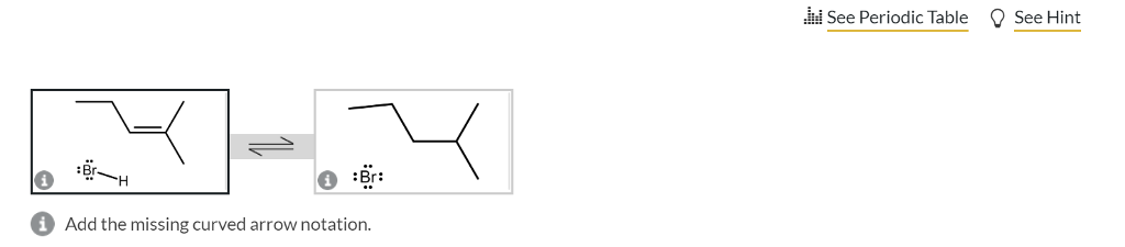 Solved Draw Arrows To Show The Reaction Between The Alken