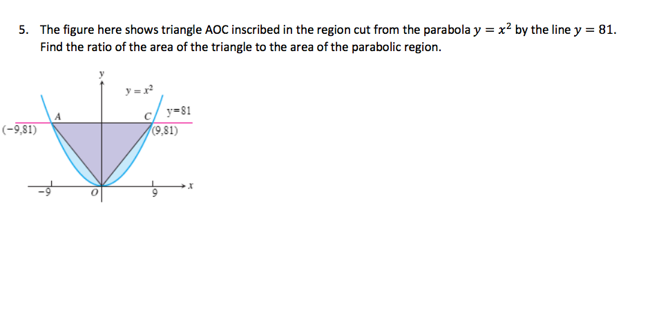 5 The Figure Here Shows Triangle Aoc Inscribed In Chegg Com