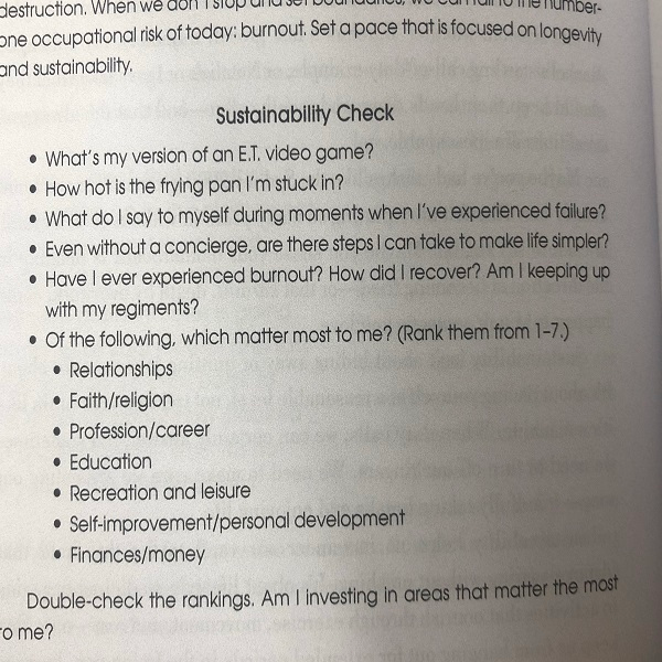 estruction. When we aon Tslopuldjul boul dulou, l one occupational risk of today: burnout. Set apace that is focused on lo an
