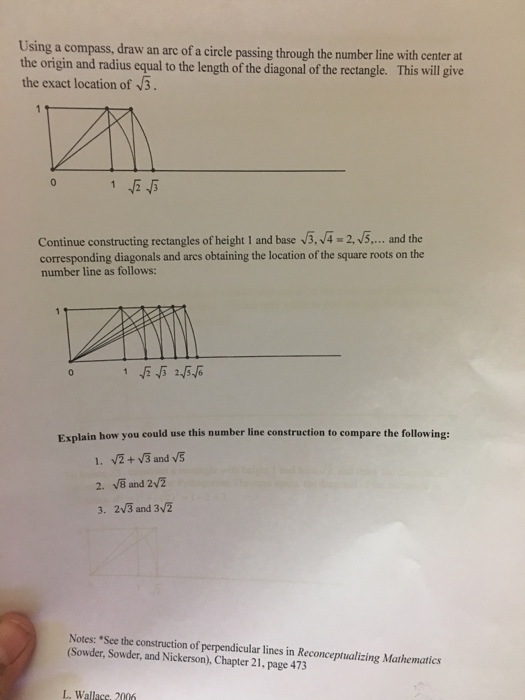 Solved Using A Compass Draw An Arc Of A Circle Passing Chegg Com