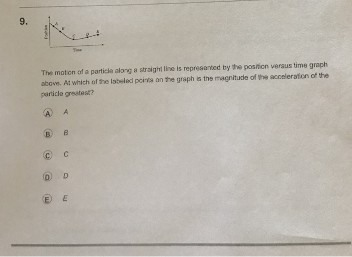 Straight line motion homework answers image