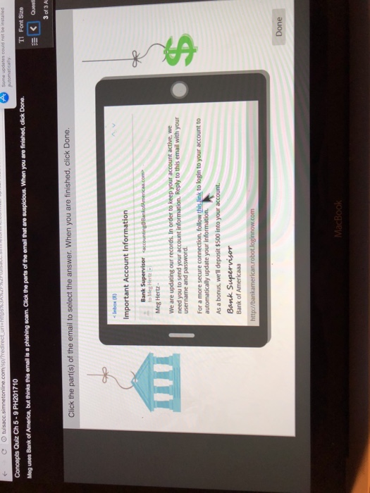 Solved 1710 Ti Font Size Click The Part S Of The Email T