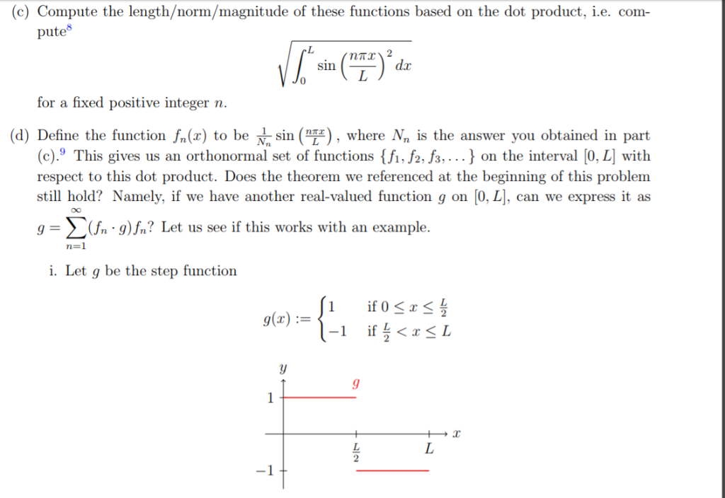 Solved Problem 3 Recall The Theorem That Says If 띠 Chegg Com