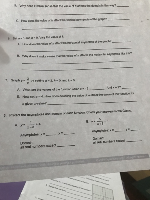 Explorelearning Gizmos Answer Key