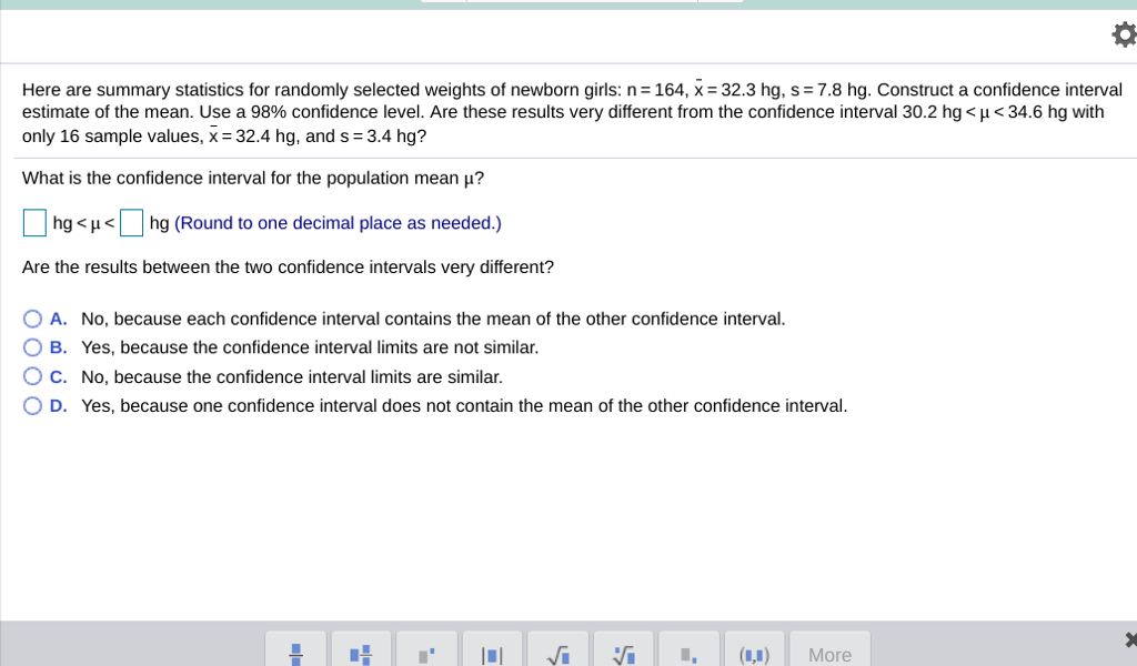 Solved Here Are Summary Statistics For Randomly Selected Chegg Com