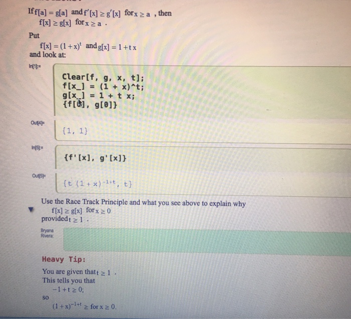 Solved Use The Race Track Principle And What You See Above Chegg Com