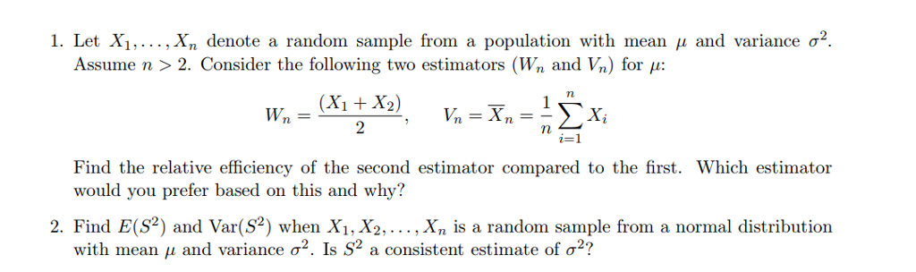 Solved Let X1 Denote A Random Sample From A P Chegg Com