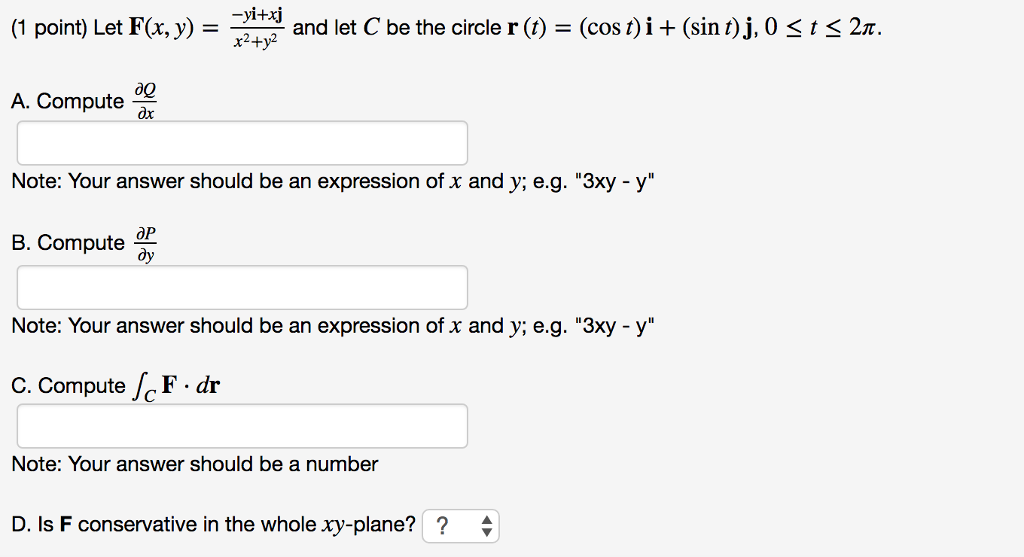 Solved Yi Xj 1 Point Let F X Y And Let C Be The C Chegg Com