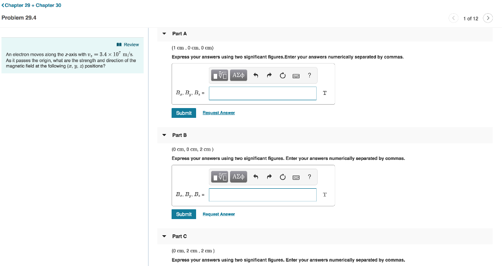 Solved Chapter 29 Chapter 30 Problem 29 4 Of 12 Part A Re Chegg Com