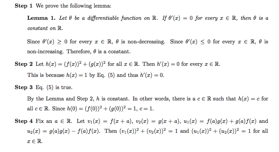 Solved In Questions 1 And 2 You Are Asked To Check The C Chegg Com