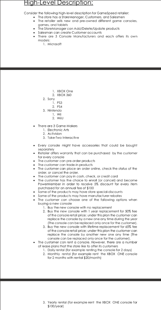 Solved: Software Engineering, Make The Use- Case Model/dia