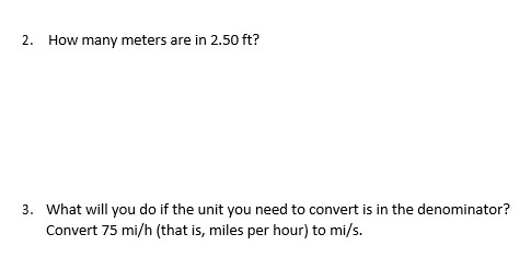 Solved 2 How Many Meters Are In 50 Ft What Will You D 2 How Many Meters Are In 50 Ft What Will You Do If The