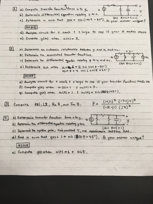 Solved M U To B Meie Differential Egswahen Relatin Y To Chegg Com