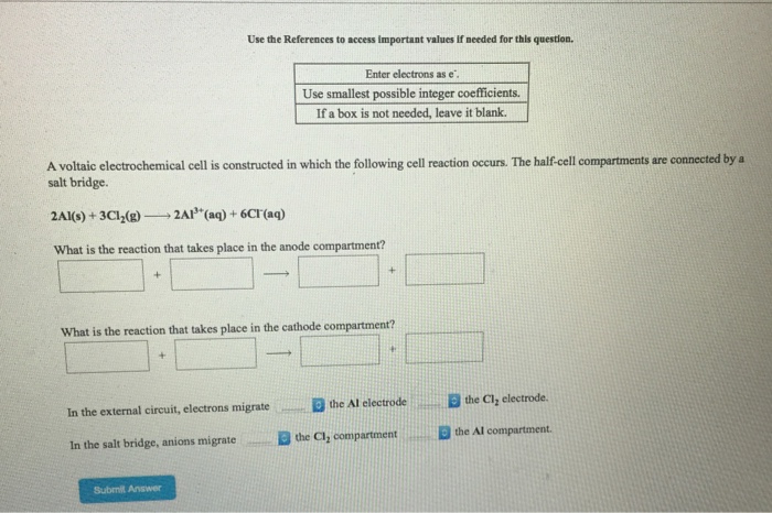 Worksheet for electrochemistry picture