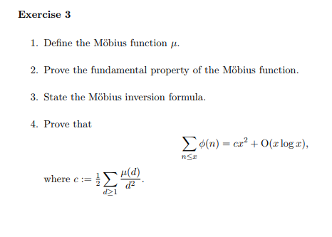 Solved Exercise 3 2 Prove The Fundamental Property Of Th Chegg Com