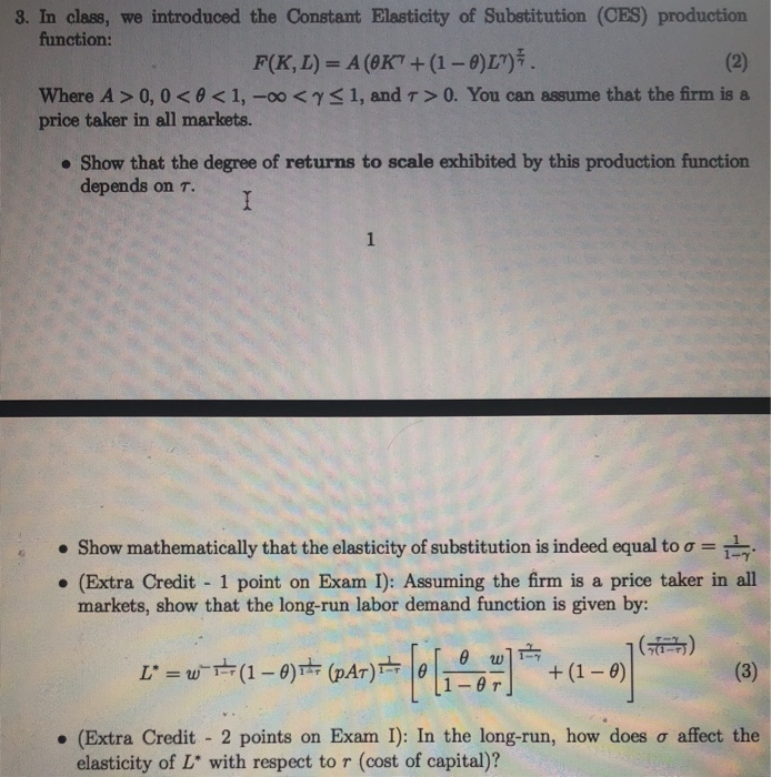 Class, Introduced In Elasticity ... The Solved: 8. We Constant
