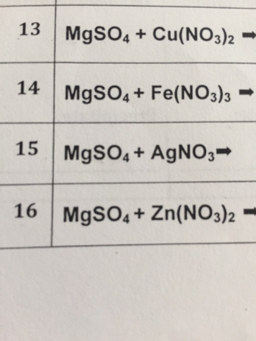 Fe MgSO4: Khám Phá Phản Ứng Hóa Học và Ứng Dụng Thực Tiễn