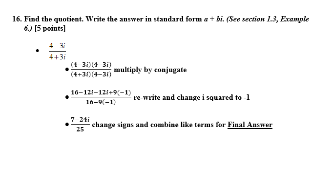 16 Find The Quotient Write The Answer In Standard Chegg 