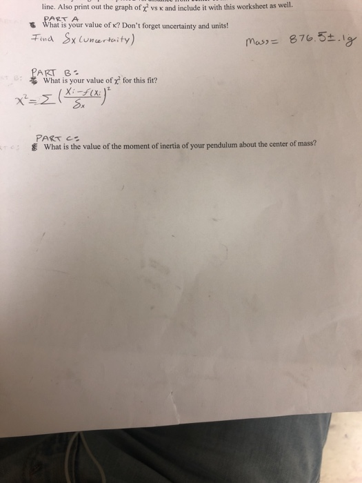 Line Also Print Out The Graph Of X Vs K And Include Chegg Com