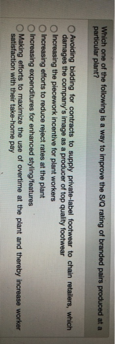 solved which one of the following is a way to improve the chegg com solved which one of the following is a