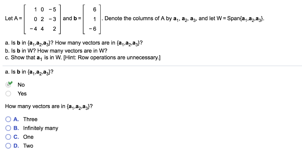 Solved 1 0 5 2 3 4 4 2 6 Let A And B Denote Th Chegg Com