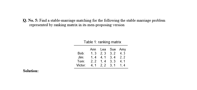 Solved 1. Start with the following arbitrary matching (thick