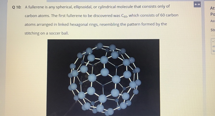 in buckminsterfullerene carbon atoms are