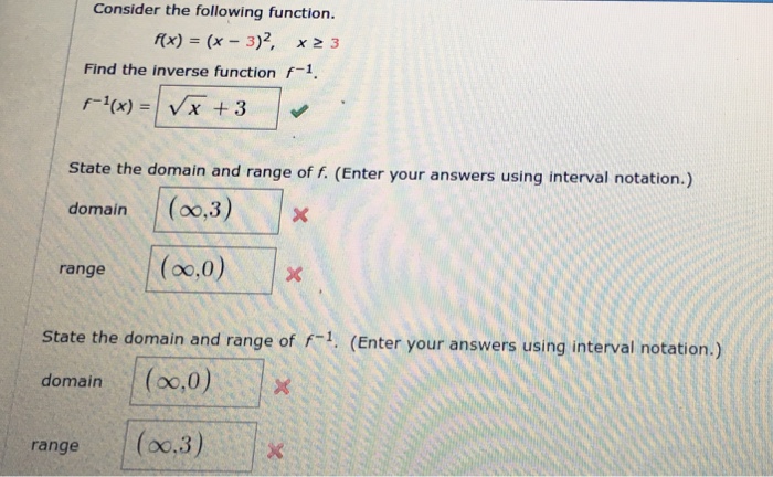 Solved Consider The Following Function Ax X 3 2 X2 Chegg Com