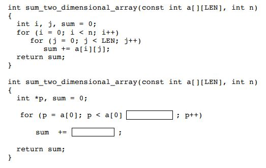 C Programming Rewrite The Following Function To Use Chegg Com